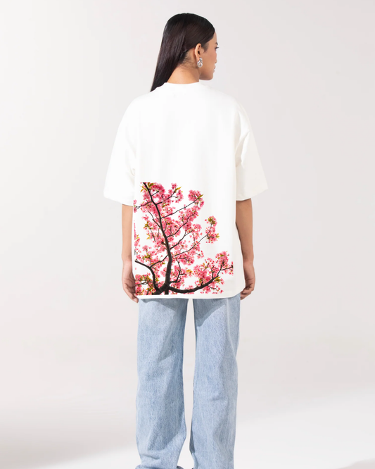 Sakura Dreams-Oversized T-Shirt