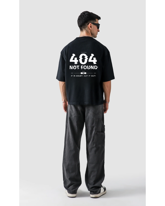 System Error: 404-Oversized T Shirt